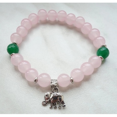 Blingstar náramek Slon Rose pro štěstí 2337