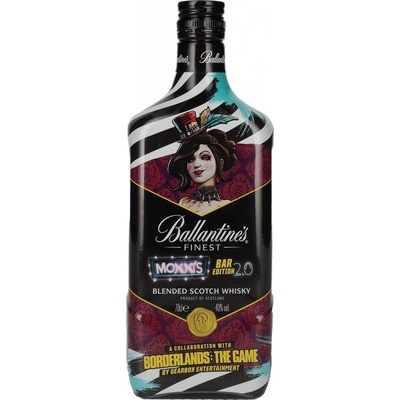 Ballantine's Finest Moxxi's Bar Edition 2.0 Borderlands: The Game 40% 0,7 l (čistá fľaša)