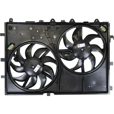 Ventilator chlazení motoru Fiat Ducato 2021-2024, 2x relé a odpor, automatická převodovka 52179755