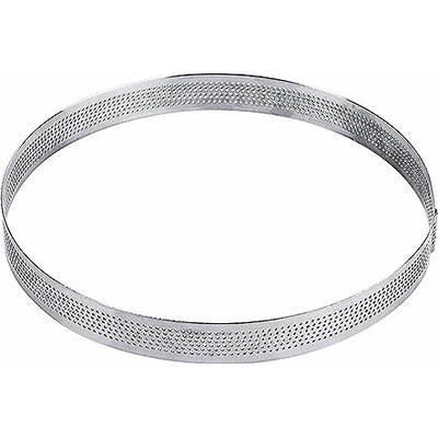 Contacto Nerezový perforovaný cukrářský ráfek s průměrem 180 mm 676/180