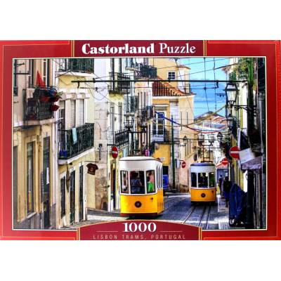 Castorland Tramvaje v Lisabonu Portugalsko 104260 1000 dílků