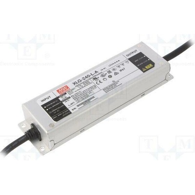 MEAN WELL XLG-240-L-A Napájecí zdroj: spínaný; LED; 240W; 178÷342VDC; 0,35÷1,05A; IP67