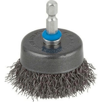 wolfcraft Чашковидна четка за бормашина от стомана Wolfcraft - ф 75 mm, 1/4 inch, 0.3 mm (2108000)