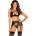 Obsessive Norides 3-pcs Set Black XL/XXL