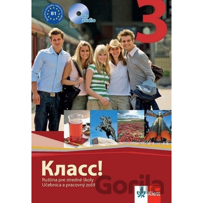 Klass 3 učebnica a pracovný zošit ruštiny vr. 2 CD
