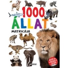 1000 állat matricája - Fehér