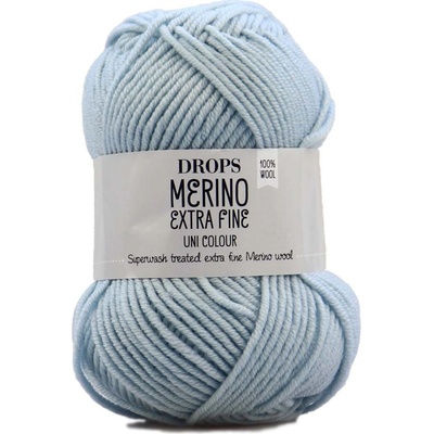 Drops Merino Extra Fine 39 ledová modrá