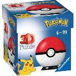 Ravensburger 3D Пъзел Ravensburger от 54 части - Pokemon: Pokeball (11256)