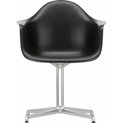 Vitra Eames Dal deep black/polished aluminum