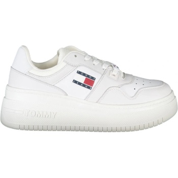 Tommy Jeans Sneakersy Tjw Retro Basket Flatform EN0EN02536 biela