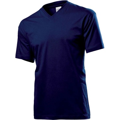 Stedman tričko Classic V-Neck Men midnight modré