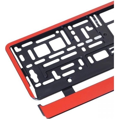 BAREVNÁ PODLOŽKA pod SPZ red strip 91568 – Hledejceny.cz