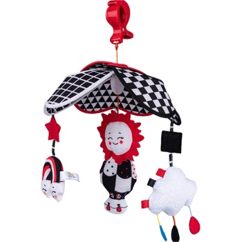 Balibazoo Играчка за количка Bali Bazoo - Контрастираща (110263)