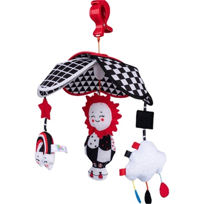 Balibazoo Играчка за количка Bali Bazoo - Контрастираща (110263)