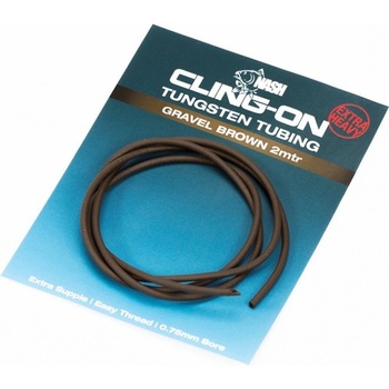 Kevin Nash Hadička Cling On Tungsten Tubing 2 m Gravel Brown