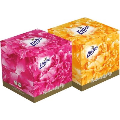 Linteo Premium papierové vreckovky 3-vrstvové box 60 ks