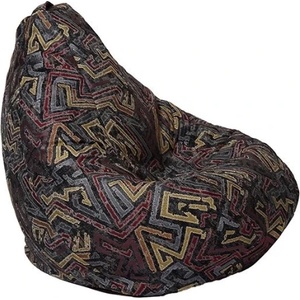 Pufrelax Пуф круша 220л. , Nirvana Hobbit, Перящ се калъф, Пълнеж от Полистиролни перли, Flick-Flack (PUF-G-NH-TM-FLK)