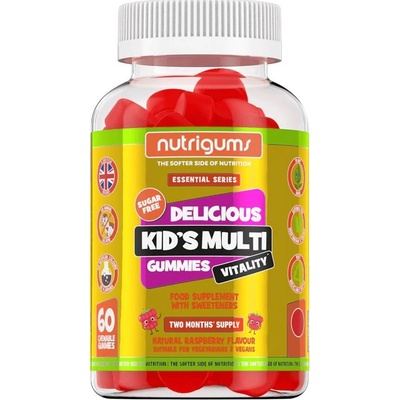 Nutrigums Kids Multi Vitality 60 gummies dětský Multivitamín