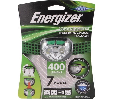 Energizer Vision Rechargeable Headlight