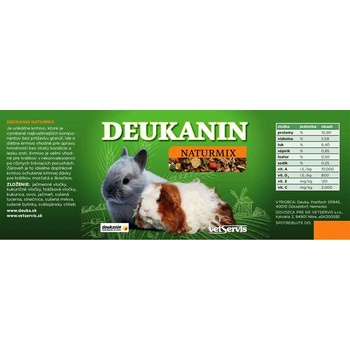 Deukanin Naturmix 2 kg vedro