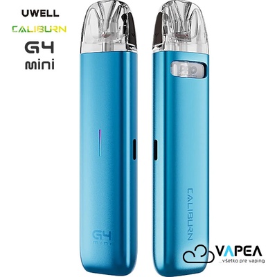 Uwell Caliburn G4 MINI 1100 mAh Lake Blue 1 ks