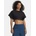 Under Armour Дамска тениска Under Armour Cropped Script SS Tee-BLK Under Armour | Cheren | ЖЕНИ | XS