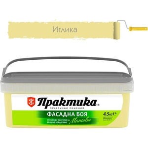 ПРАКТИКА ФАСАДНА БОЯ ПРАКТИКА МЕГАХИМ 4.5кг ИГЛИКА (10-01414)