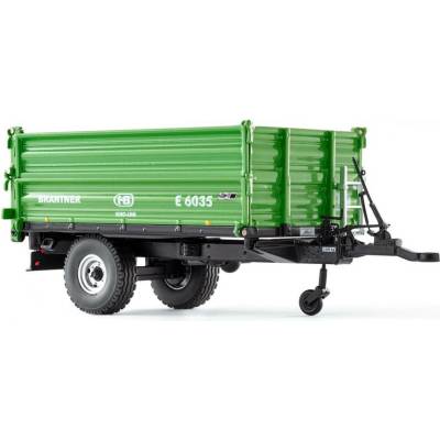 Model jednonápravového přívěsu Brantner E6035 Wiking 1:32