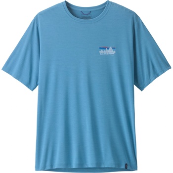 Patagonia Men's Capilene Cool Daily Shirt - '73 Skyline Размер: M / Цвят: син