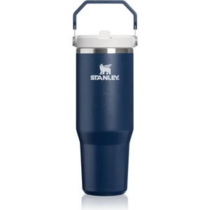 STANLEY IceFlow Flip Straw 2.0 Tumbler неръждаема термобутилка за вода dark navy - notino - 93,10 лв