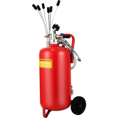 E-CrossStu GmbH​ Pneumatická odsávačka oleje, přenosný pneumatický odsavač odpadního oleje 22,7l L5896, Barvy a parametry Červená – Zboží Mobilmania