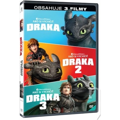 Ako si vycvičiť draka kolekcia 1.-3. 3DVD