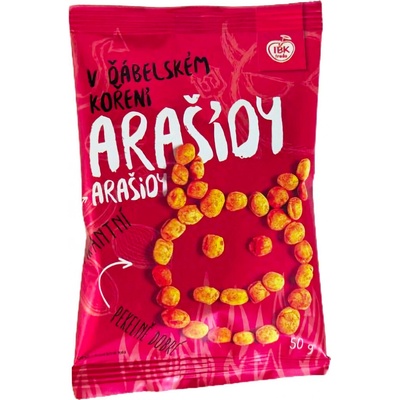 IBK Trade arašídy v ďábelském koření 50 g