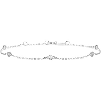 Cara Diamanti Дамска гривна от бяло злато с диаманти Cara Diamanti K105-10008W (K105-10008W)