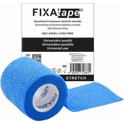 FIXAtape STRETCH samofix.obinadlo 5 x 450 cm modré