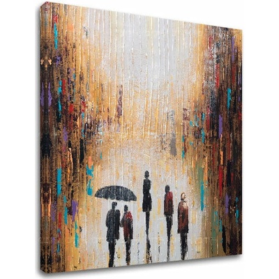 Obraz na plátne ĽUDIA - 50x50 cm