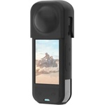PULUZ Силиконов защитен калъф PULUZ с капак на обектива за Insta360 X5 (чере (PU757B)