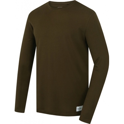 Husky pnske bavlnené tričko Tee Loba M dark khaki