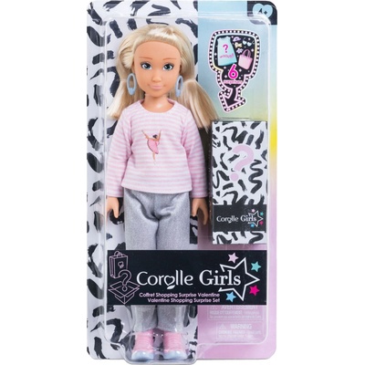 Corolle Valentine Shopping Set s blond vlasmi 28 cm