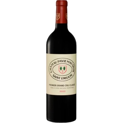 Château Pavie Macquin Cuvée suché červené 2022 14% 0,75 l (čistá fľaša)