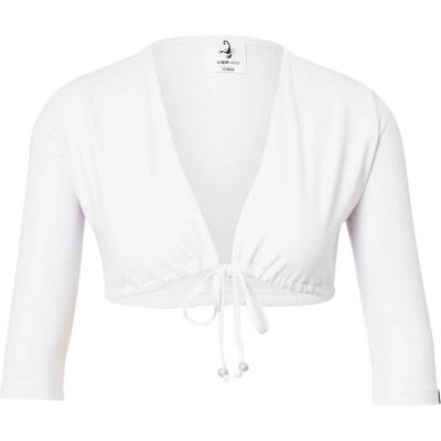 VIERVIER Тениска 'Milla' бяло, размер 44