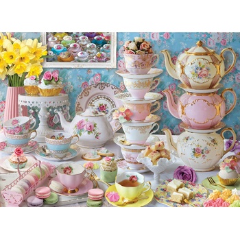 Image 1 of EUROGRAPHICS - Puzzle Tea Time 1000 eurographic - 1 000 piese