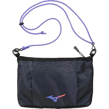 MIZUNO Несесер Mizuno Waso wash bag - Black (Blacck / Purple)