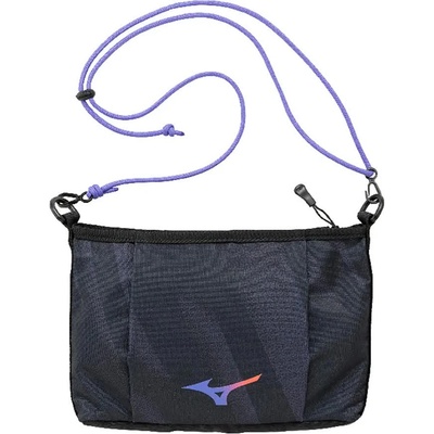 MIZUNO Несесер Mizuno Waso wash bag - Black (Blacck / Purple)