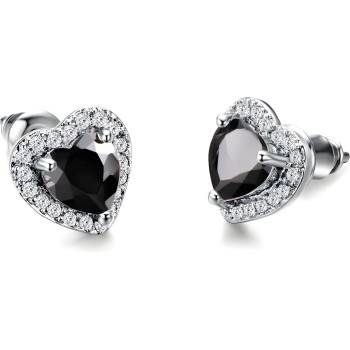 HARAHU Обеците he-28363 - Черна kp28363 (he-28363)