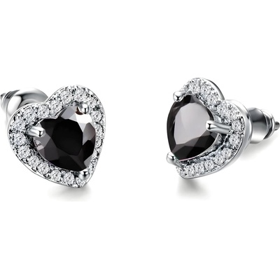 HARAHU Обеците he-28363 - Черна kp28363 (he-28363)