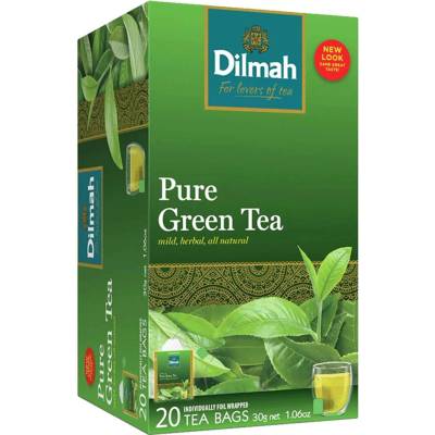 Leros Dilmah Čaj zelený 20 x 1,5 g