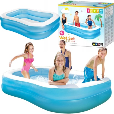 Intex 57180 SWIM CENTER FAMILY 203x152x48 cm – Zboží Dáma