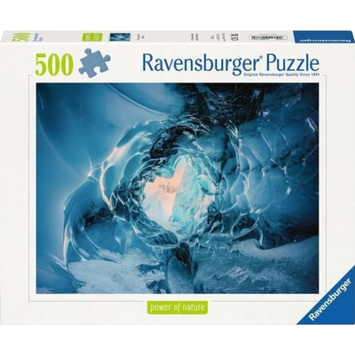 Ravensburger Пъзел Ravensburger от 500 части - Окото на ледника (12000778)