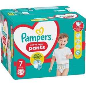 Pampers Pants Мега кутия пелени 15кг+ Junior 7 (74 броя) (81748928)